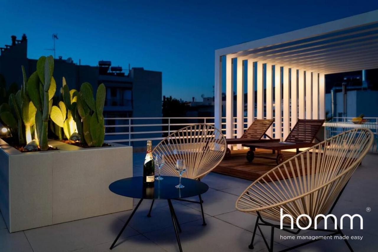 Brand New Homm Penthouse In Ano Glyfada, Dilou Apartman Athén Kültér fotó